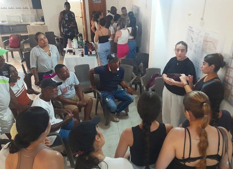 : Estudiantes de Arquitectura han llevado a cabo proyectos de diseño urbano y paisajístico en Necoclí