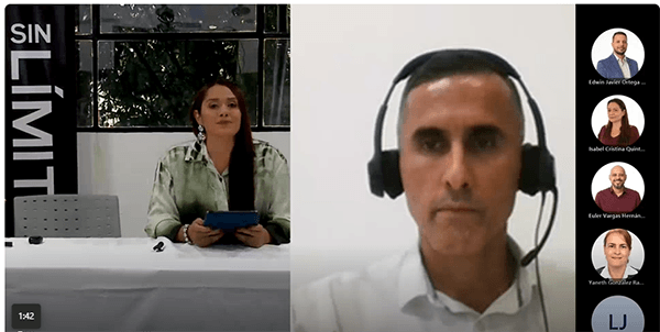 Intervención del docente Carlos Valencia