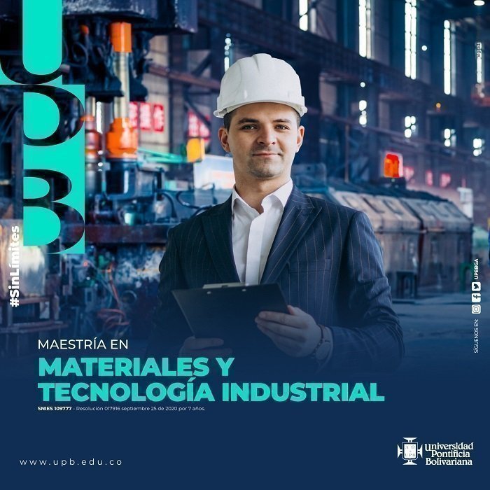 Foto tipo In3 Maestría en Materiales UPB
