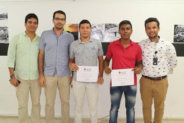 José David Puche Berrocal, Diego Luis García Estefan, Juan David Rojas Casarubio, José Fernando Pacheco Garay y Manuel Cogollo Posada.