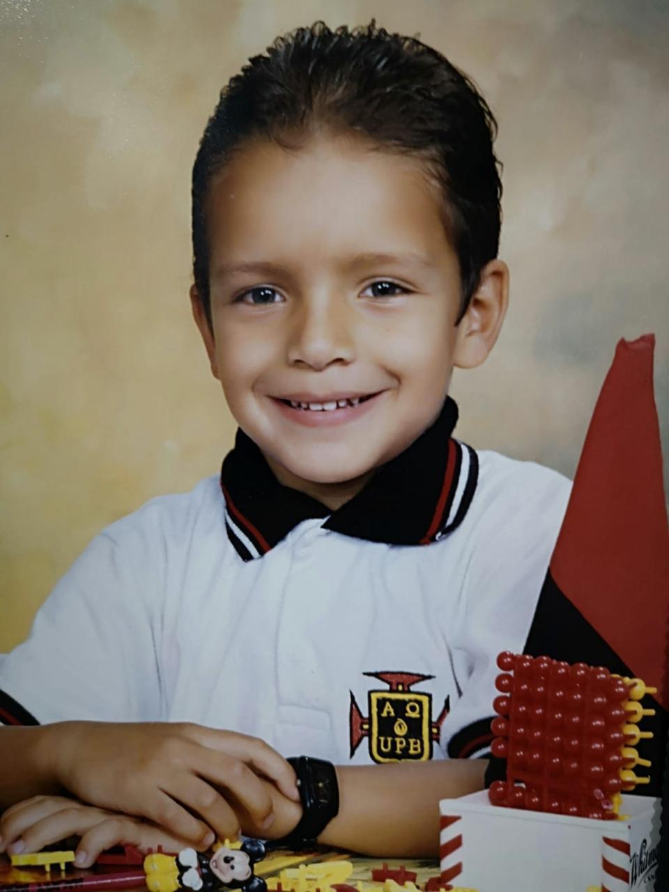 David Toro en su paso por el Colegio