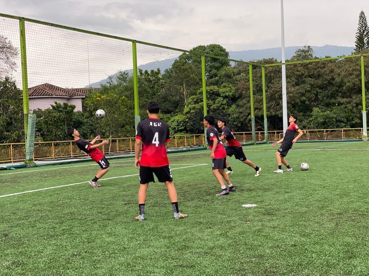 Jugadores de la Sub-17 Colegio de la UPB