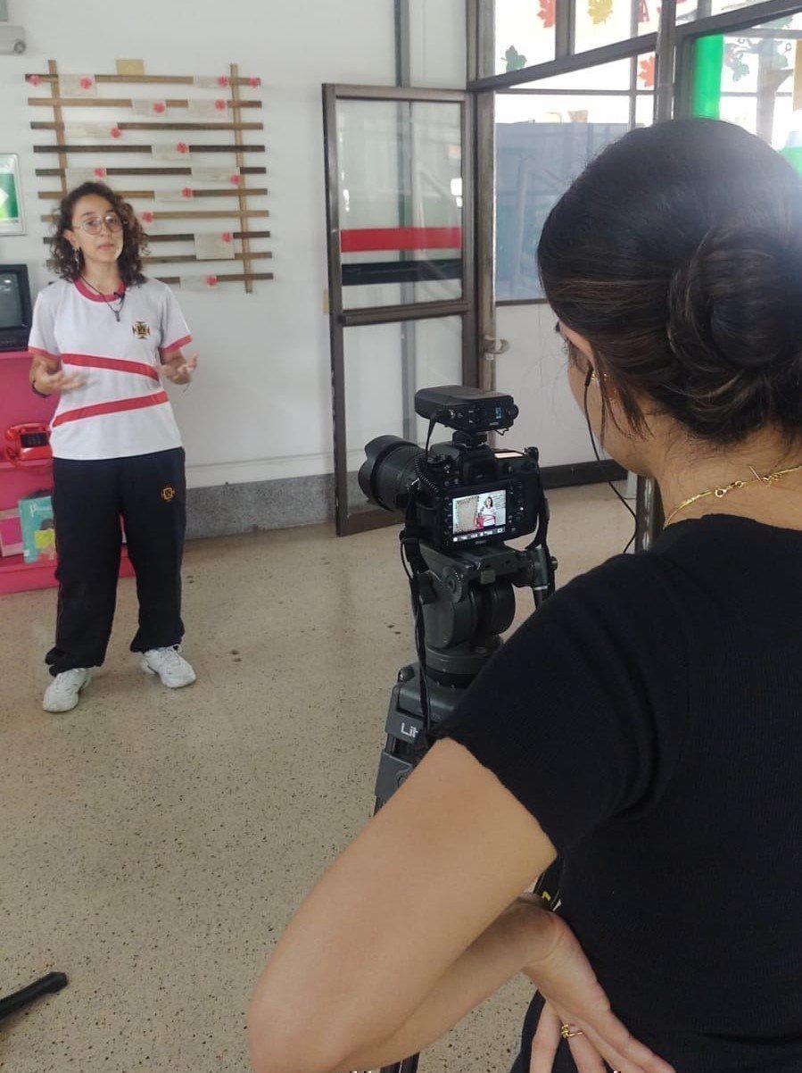 Momentos de grabación de Bibliotubers