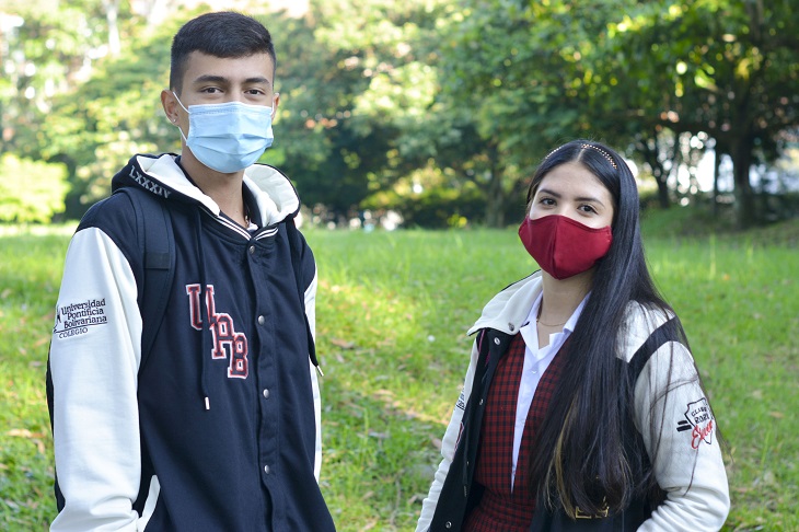 Estudiantes del Colegio de la UPB