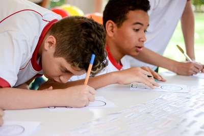 Estudiantes del Colegio en actividades de Bienestar Educativo