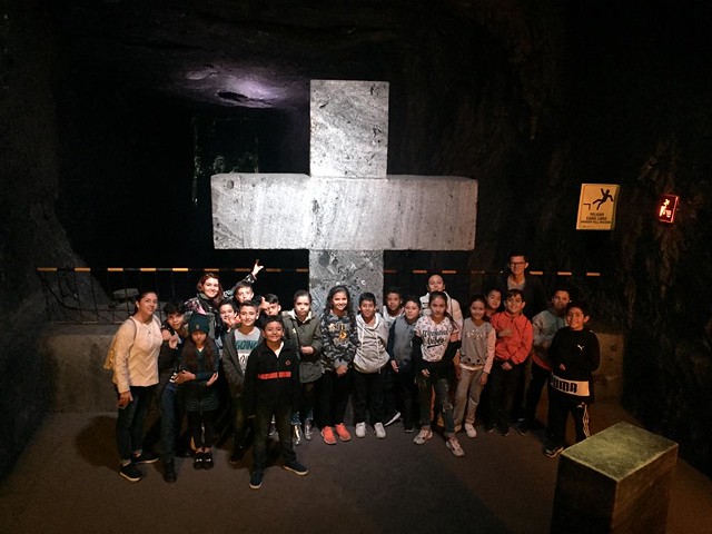Estudiantes durante Expedición Bogotá - Boyacá 1