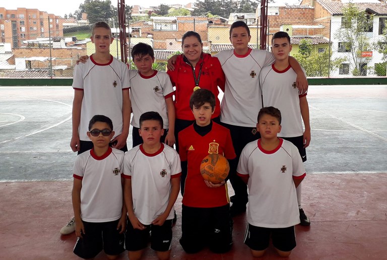 Equipo de fútbol sala masculino del Colegio de la UPB