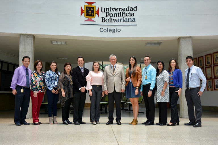 Equipo garante de ICONTEC junto al Comité de Rectoría del Colegio de la UPB