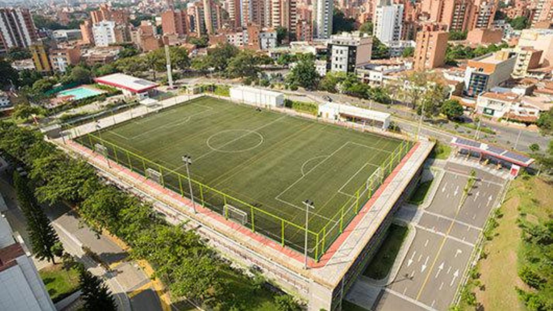 Cancha sintética fundadores
