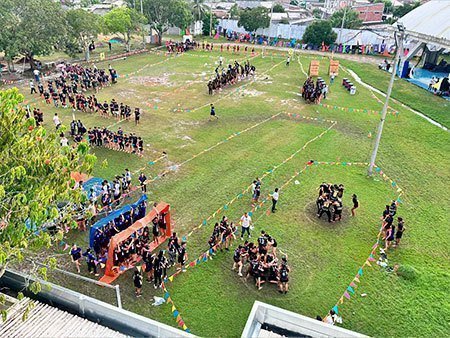 Cancha de grama natural