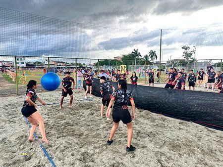 Cancha de voleibol playa